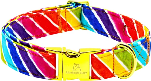 Vista 45 de Lionheart glory Collar de perro, collar azul para perros pequeños, collar de dinosaurio ajustable para perros pequeños, regalo para mascotas