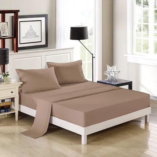 Vista 44 de Juego de Sábanas Twin - Sábanas de Cama Twin de Microfibra Ultra-Suave 1800 - Doble Cepillado - Bolsillos Profundos - Ajuste Fácil - Sin Arrugas