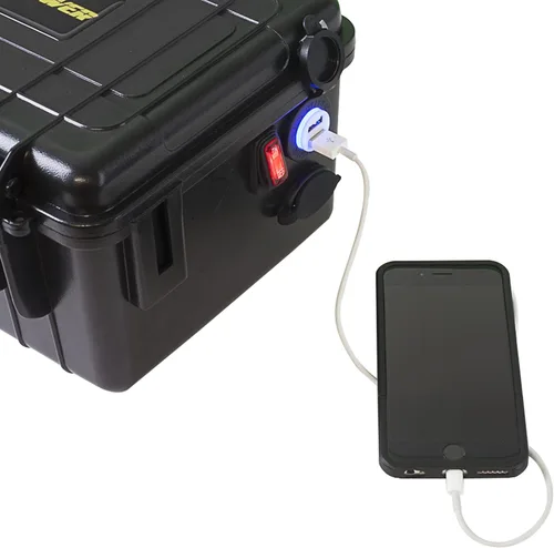 Vista 6 de Yak-Power YP-BBK Power Pack Caja de batería, solución de batería para kayak