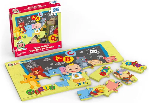 Vista 3 de Spin Master Games Cocomelon Best Friends - Rompecabezas de espuma de 25 Rompecabezas de espuma de 25 piezas