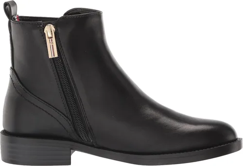 Vista 6 de Tommy Hilfiger Rezin2 - Botas de moda para mujer, Oro