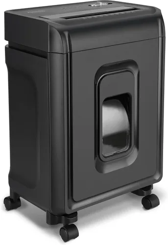 Vista 7 de Aurora AU1035XA Trituradora de papel de corte transversal de 10 hojas y tarjetas de crédito con papelera extraíble de 4 galones
