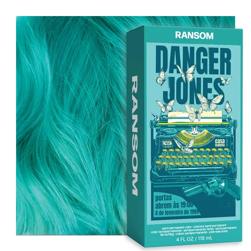 Vista 16 de Danger Jones Color de cabello semipermanente (Adrenalina, verde neón)