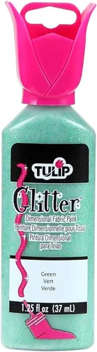 Vista 31 de Tulip Pintura dimensional para tela de 1-1/4 onzas, purpurina y diamante