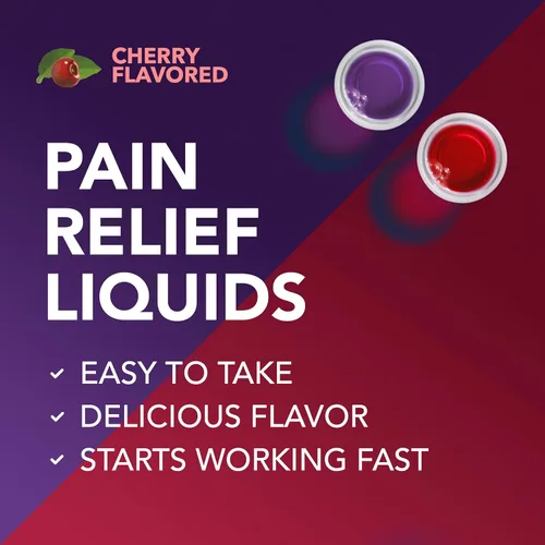 Vista 4 de Vicks PainQuil & PainQuil PM - Líquido para aliviar el dolor, 1000 mg de acetaminofeno, 2 x 12 oz