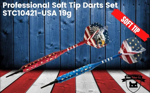 Vista 2 de Juego de dardos de punta suave, dardos profesionales para diana electrónica, incluye cañones de latón, ejes de plástico y aluminio, juntas tóricas