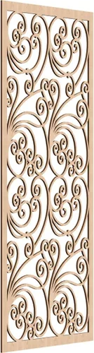 Vista 40 de Ekena Millwork WALW10X25X0250MALBI Marilla Paneles de pared decorativos de madera con calado, 9 3/8 pulgadas de ancho x 24 3/8 pulgadas de alto