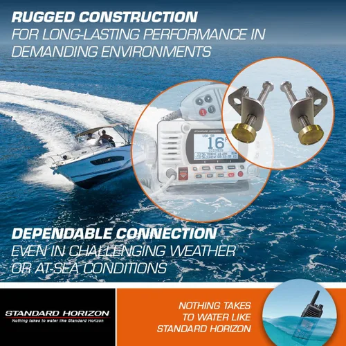Vista 6 de Standard Horizon Kit de montaje empotrado MMB-97 para Explorer GX1600/GX1700