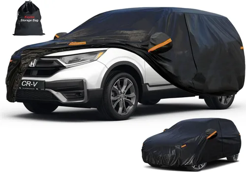 Vista 79 de Kayme Funda de auto de 7 capas para SUV, ajuste personalizado para Hyundai Santa Fe (2006-2025), impermeable, para todo tipo de clima