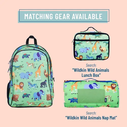 Vista 4 de Wildkin - Mochila infantil de 15 pulgadas para niños y niñas