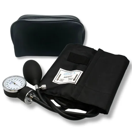 HCS - Brazalete pequeño de presión arterial, manual - Brazaletes de PA pequeños para adultos - Monitor manual de presión arterial - Esfigmomanómetro