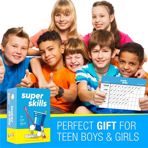 Vista 6 de Super Skills - Action Game for Competitive People - Beat Your Friends at 120 Challenges - Fun Group Activity for Family Night or Party with Kids