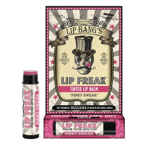 Vista 5 de Doctor Lip Bang's Bálsamo labial BUZZING Lip Freak 100% totalmente natural Libre de crueldad Tintado Actitud natural