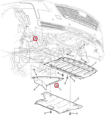 Vista 7 de Rexka 20 piezas de pernos de protección contra salpicaduras para guardabarros 11548270 Compatible con GM Chevrolet Camaro Colorado Cruze Equinox