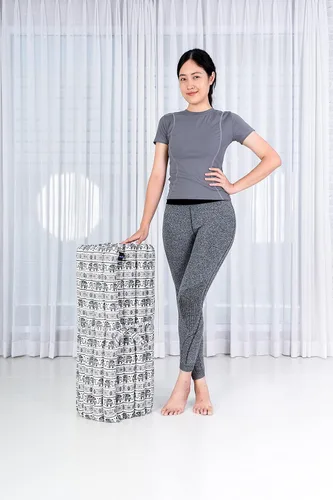 Vista 8 de Leewadee - Colchón plegable - Futón japonés enrollable -Alfombra de tatami triple pliegue - Cama de piso para invitados - Colchón de camping