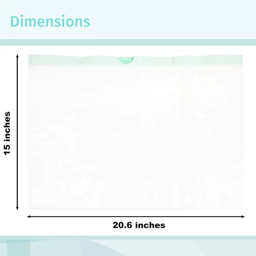 Vista 9 de Carebag - Forros para cómoda con almohadilla súper absorbente, 20 unidades, grado médico, se adapta a cualquier cubo de cómoda estándar para mesita