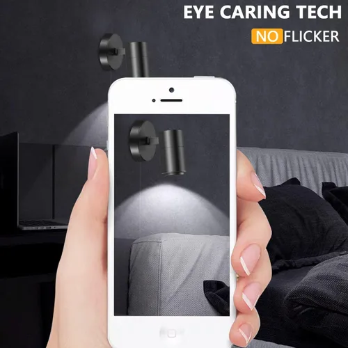 Vista 7 de VANoopee Focos de techo con zoom de 3 colores para interiores, montaje empotrado, foco de techo LED ajustable, lámpara direccional, luz de acento