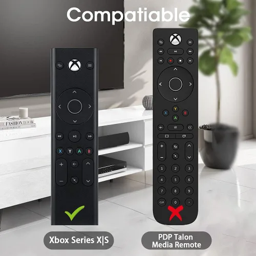 Vista 2 de Funda protectora de silicona para control remoto de juegos PDP Xbox Series XS Xbox One, Xbox, funda a prueba de golpes para PDP Xbox One Remote