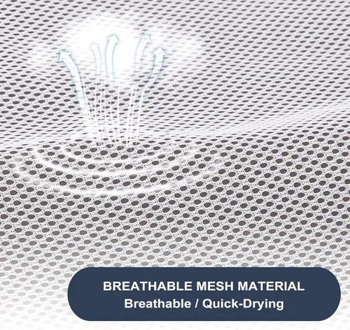 Vista 4 de STO STO estante para secar suéteres, paquete de 1 estante apilable de malla para secar ropa, estante de secado para lavandería para suéteres