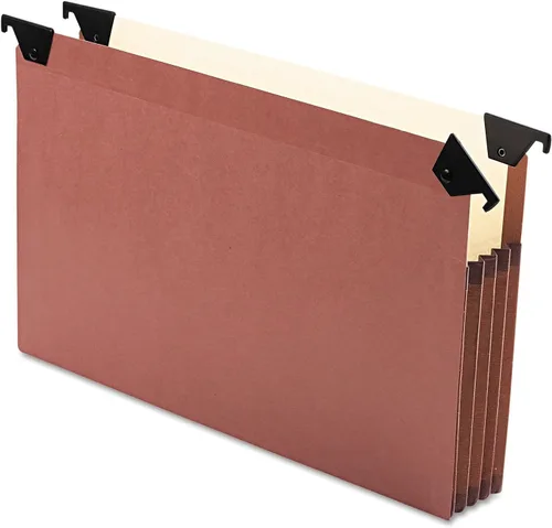 Vista 2 de Pendaflex Bolsillos expandibles para archivos, rojo (PFX45432)