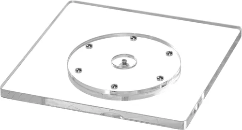 Vista 4 de CY craft Tocadiscos para decoración de galletas con alfombrilla de silicona antideslizante, tazas de pastel, azúcar, glaseado, herramientas