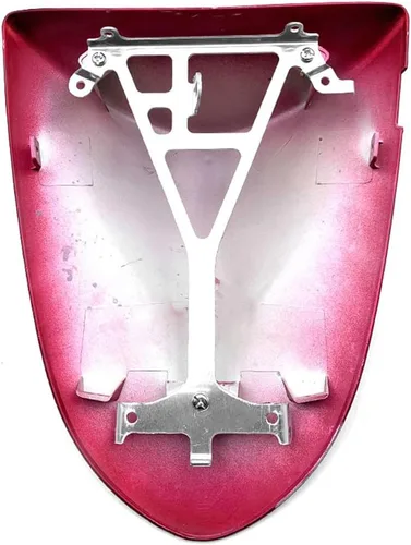 Vista 4 de Cubierta de carenado de asiento trasero de plástico ABS para 2005 2006 Kawasaki ZX6R cubierta de la capota del asiento trasero - Bluergundy