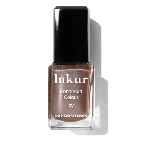 LONDONTOWN Lakur Nail Polish – Nude & Brown Shades, Long-Lasting, Streak-Free, Chip-Resistant | 21+ Free Non-Toxic Vegan Nail Color, Strengthens &