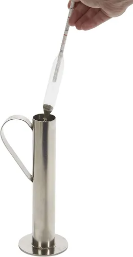 Vista 2 de Little Giant® Taza de prueba de hidrómetro de savia Equipo de procesamiento de savia para la fabricación de jarabe de arce Hidrómetro