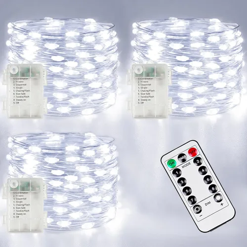 Vista 17 de YIQU Guirnalda de luces de decoración de Pascua, 10 pies, 12 LED, guirnalda de mantel de pollitos para interiores, funciona