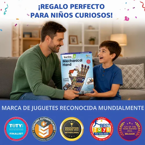 Vista 6 de Smartivity Juguete mecánico robótico STEM de mano para niños de 8 a 14 años