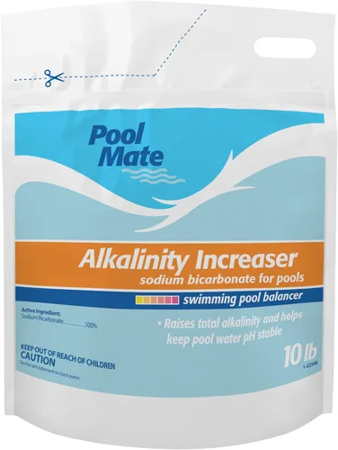Vista 7 de Pool Mate Aumento de alcalinidad prémium de 5 libras para piscinas, 100% bicarbonato de sodio