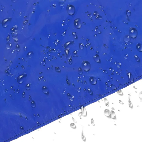 Vista 5 de DOITOOL Waterproof Dishwashing Apron with Sleeve Large Blue Oil-resistant Kitchen Cleaning Apron for Home and Professional Use