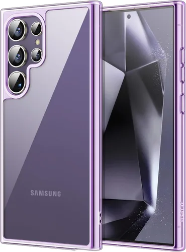 Vista 28 de JETech Funda para Samsung Galaxy S24 5G, Protector de Parachoques Antiamarilleamiento y Antiarañazos, Carcasa Rígida de PC (Negro)