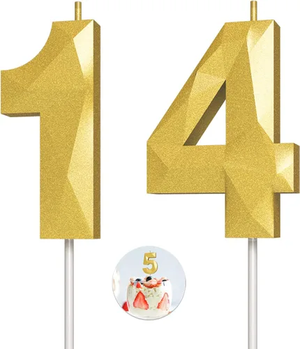 Vista 83 de Velas de cumpleaños con números (0 velas negras), forma de diamante 3D, decoración de pastel de feliz cumpleaños para niños y hombres, cumpleaños