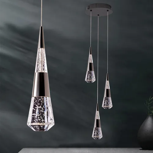 Lámparas colgantes de 3 luces para isla de cocina en negro, lámpara colgante moderna regulable, lámpara colgante de techo LED moderna ajustable para