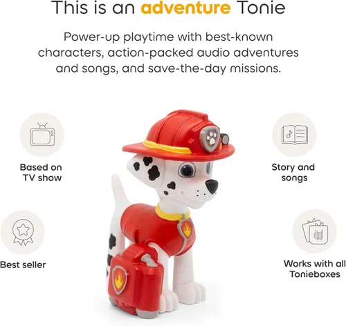 Vista 4 de Tonies Marshall Audio Play Personaje de Paw Patrol