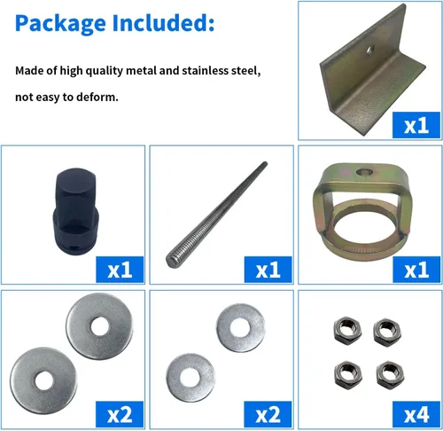 Vista 6 de Herramienta de Compresión de Embrague ATV Compatible con Motonieve para YAMAHA RZR Kawasaki Polaris, Herramienta de Compresión de Resorte