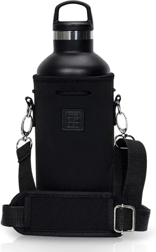 Made Easy Kit de bolsa de neopreno para botella de agua al hombro, ajustable, disponible en cuatro tamaños diferentes