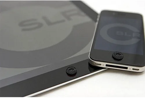 Vista 3 de Custom SLR Botón de obturador ProDot (Negro, paquete de 2). Alternativa de botón de liberación suave del obturador