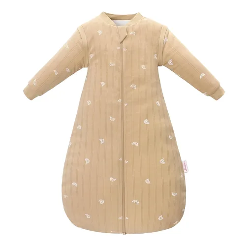 Vista 12 de Saco de dormir para bebé, TOG 2.5 Manta vestible de invierno, Saco de dormir para bebé con mangas largas removibles para bebés y niños pequeños