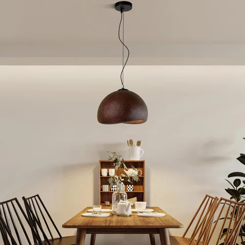 Vista 26 de JAYMP Wabi Sabi - Lámpara colgante para comedor, cocina, isla, pasillo, restaurante, lámpara colgante E26, base japonesa, forma de botella de vino