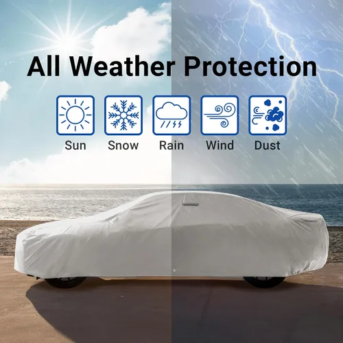 Vista 164 de iCarCover Funda de automóvil personalizada de alta calidad para Mazda 1200 1970, resistente, impermeable, para todo tipo de clima, lluvia, nieve