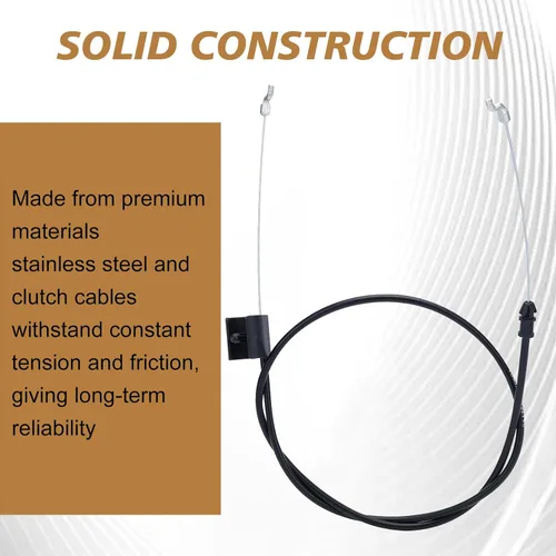 Vista 2 de 946-0957 Cable de control para MTD Troy Bilt Craftsman Bolens Yard Man Yard Machines Push Mower 50 pulgadas Cable Acelerador de Cortacésped
