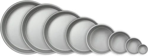 Vista 6 de PME Molde de Horneado de Aluminio Profesional Redondo 8 x 4 pulgadas