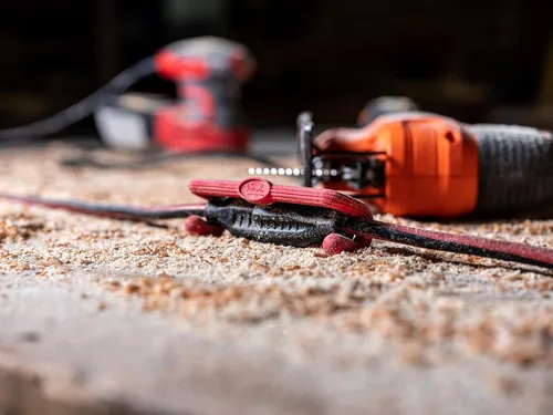 Vista 2 de Jokari Conector de cable de extensión para unir 2 cables eléctricos y mantenerlos conectados, evitando desconexiones involuntarias y protege contra