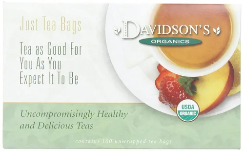 Vista 23 de Davidson's Organics, English Breakfast, 100 bolsas de té sin envolver