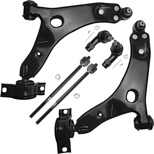 Vista 50 de Detroit Axle - Kit de extremo delantero RWD para Chrysler 300 Dodge Charge Challenger 2011-2019, 2 brazos de control inferiores traseros 2 rótulas