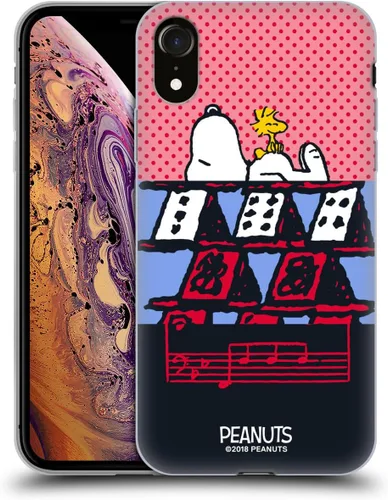 Vista 432 de Head Case Designs Officially Licensed Peanuts Charlie & Woodstock Nap Halfs and Laughs Gel Case [Military Grade Protection] Compatible with Apple