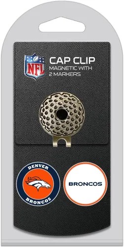 Vista 6 de Team Golf NFL - Clip para gorra de golf con 2 marcadores magnéticos de bola de esmalte de doble cara extraíbles, se fija fácilmente a gorras