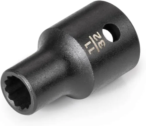 Vista 30 de TEKTON Encastre de 1/2 pulgada x 3/4 pulgadas de profundidad 12 puntos de impacto SID23219